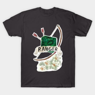 Ranger D&D Class T Shirt T-Shirt